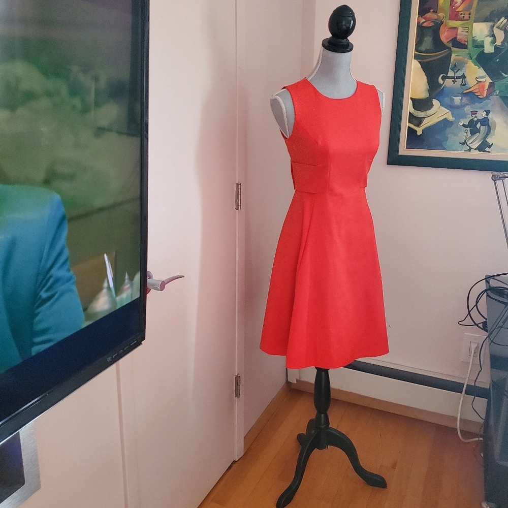 BNWT KATE SPADE NY cotton  CORAL DRESS